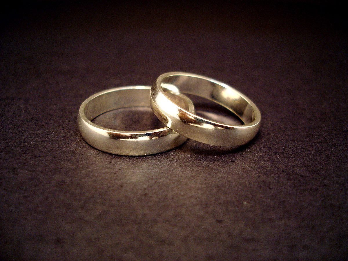Bague duo or et argent mariage photographie en composition catalogue