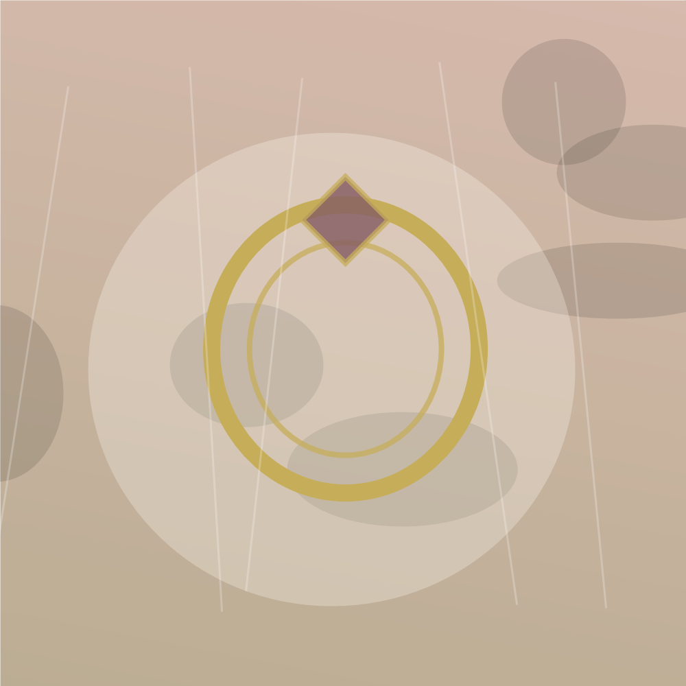 Bague mariage en or satine photographie en composition catalogue