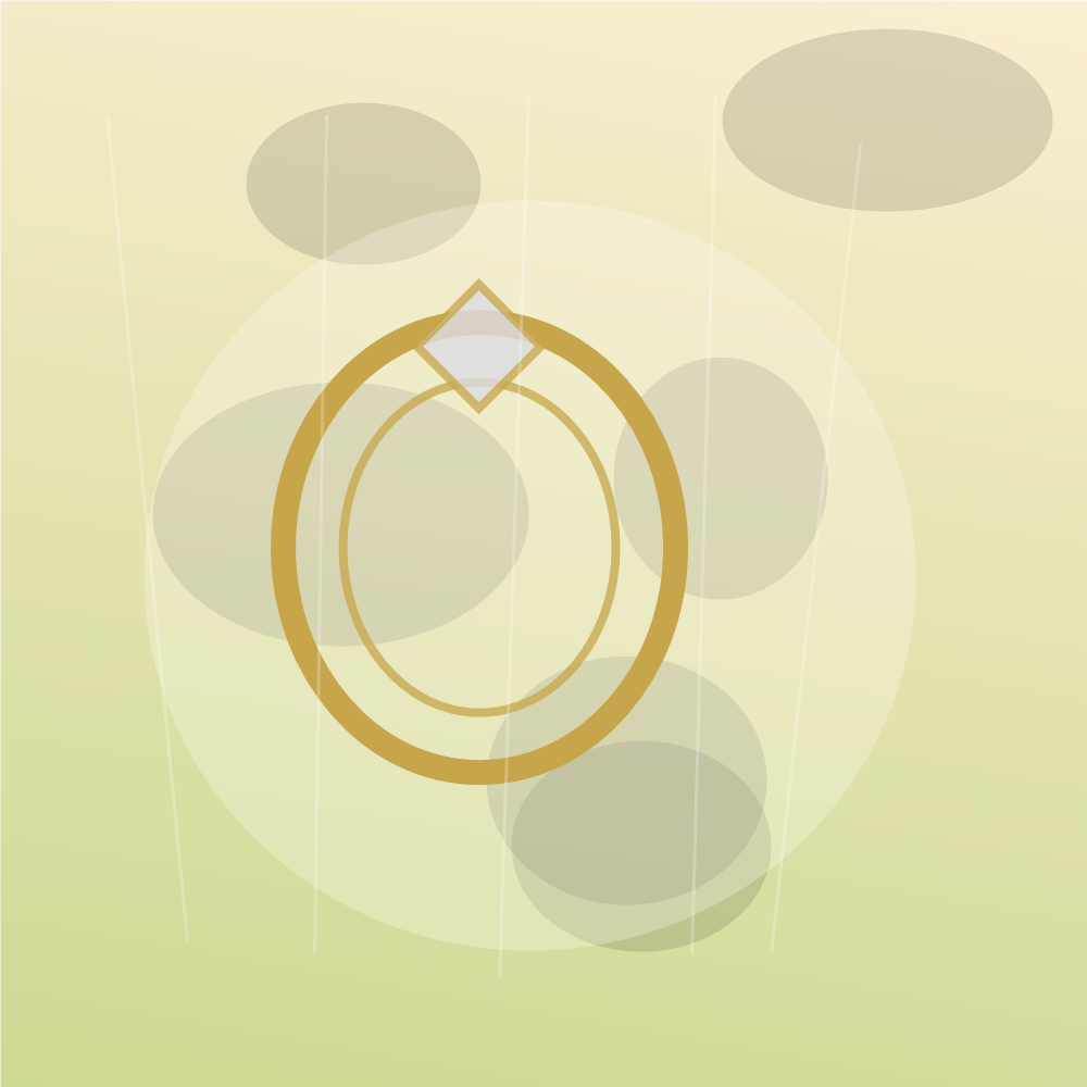 Bague solitaire diamant or jaune photographie en composition catalogue