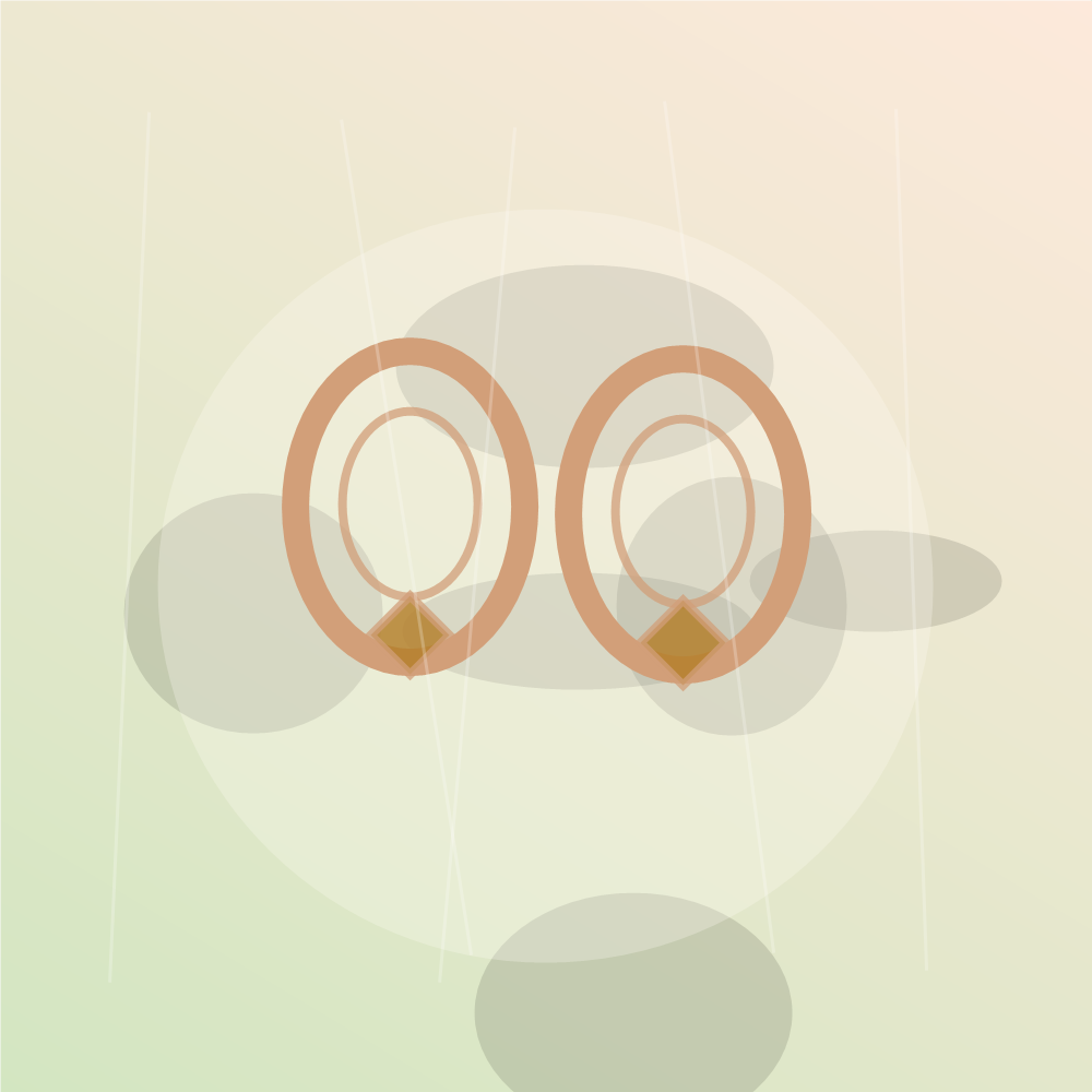 Boucles ambre pendantes photographie en composition catalogue