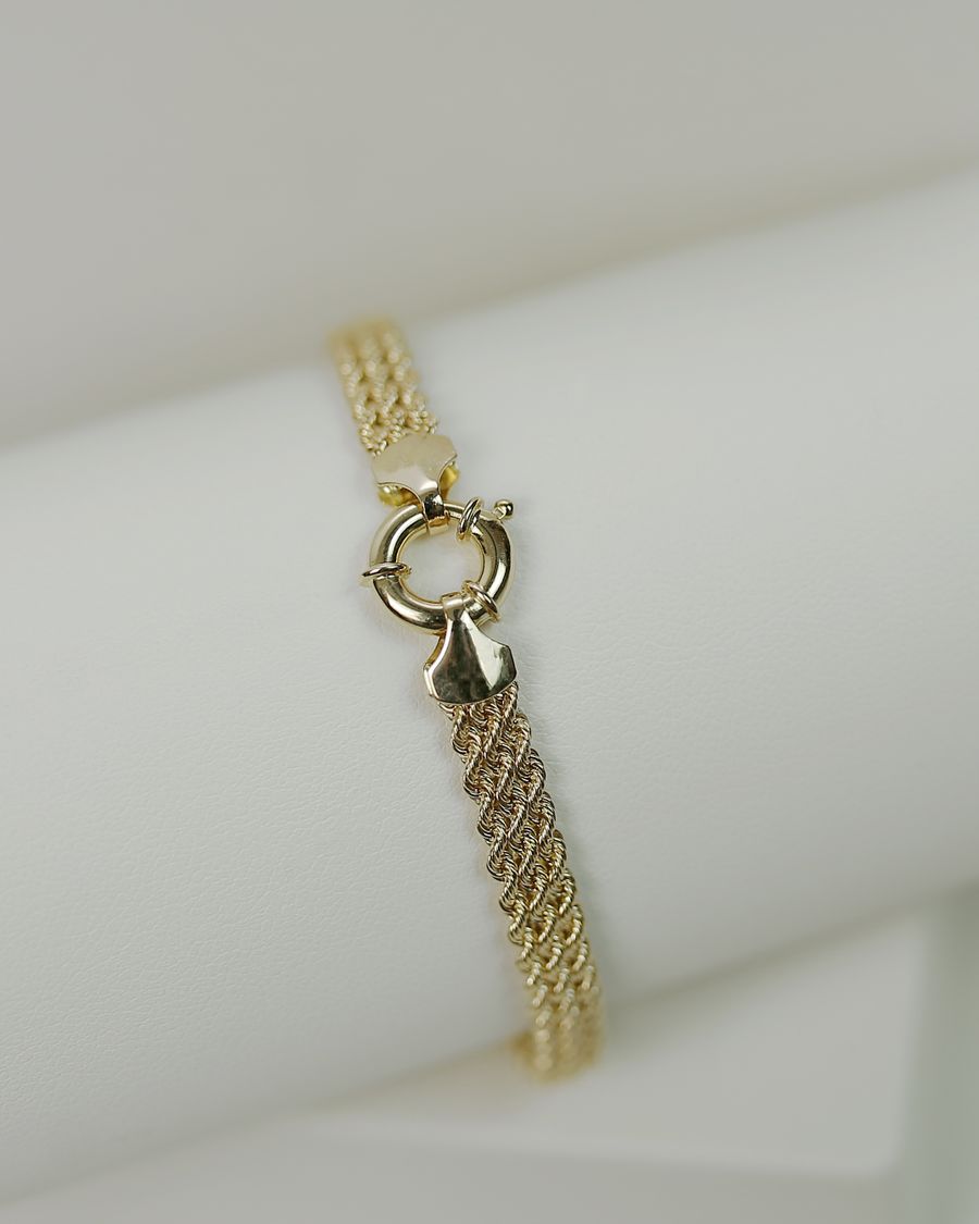 Bracelet gourmette homme poli photographie en composition catalogue